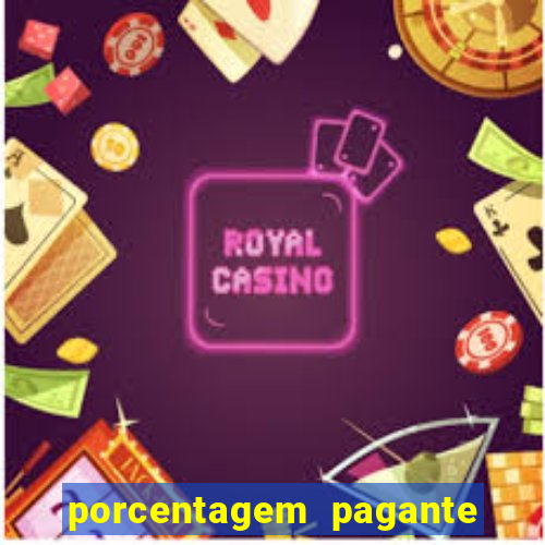 porcentagem pagante slots pg